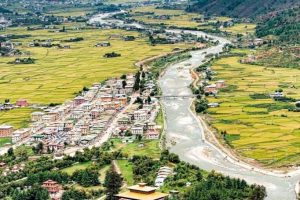 Paro Valley Birds Eye View